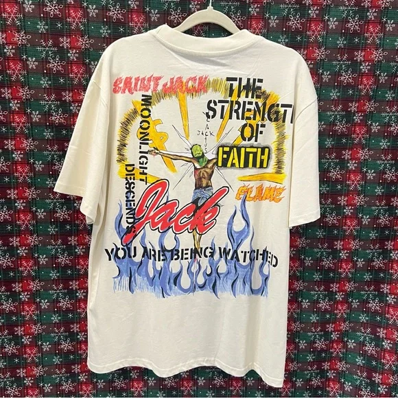 Saint Michael × Travis Scott Travis Scott Utopia X StMichael 3а Tee